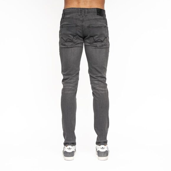 Duck and Cover Mens Tranfold Slim Jeans (Pack of 2) / Gray/Tinted Blue - Picture 3 of 8